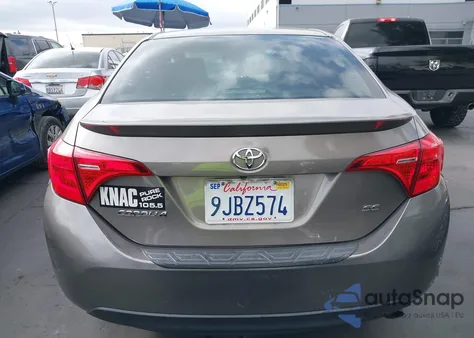 2017 Toyota Corolla Se from USA, damaged, VIN 2T1BURHE5HC841184